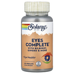 Eyes Complete™, добавка для здоров’я очей із чорницею, гінкго й іншими інгредієнтами, 60 веганських капсул VegCap