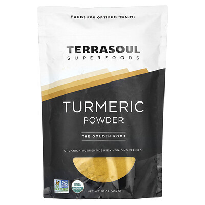Terrasoul Superfoods Turmeric Powder 16 oz (454 g)