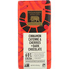 Endangered Species Chocolate, Cinnamon Cayenne & Cherries + Dark Chocolate, 3 oz (85 g)