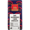 Endangered Species Chocolate, חטיף טארט פטל ושוקולד מריר, 72% קקאו, 3 אונ' (85 ג')