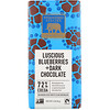 إندانجرد سبيشيز شوكولاط, Luscious Blueberries + Dark Chocolate, 72% Cocoa, 3 oz (85 g)