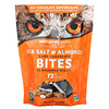 Endangered Species Chocolate, Dark Chocolate Bites, Sea Salt & Almonds, 72% Cocoa, 12 Wrapped Pieces, 4.2 oz (119 g)