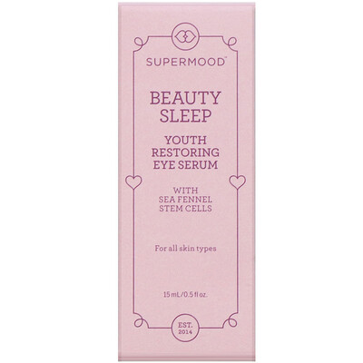 Supermood Beauty Sleep, сыворотка для восстановления молодости кожи вокруг глаз, 15 мл