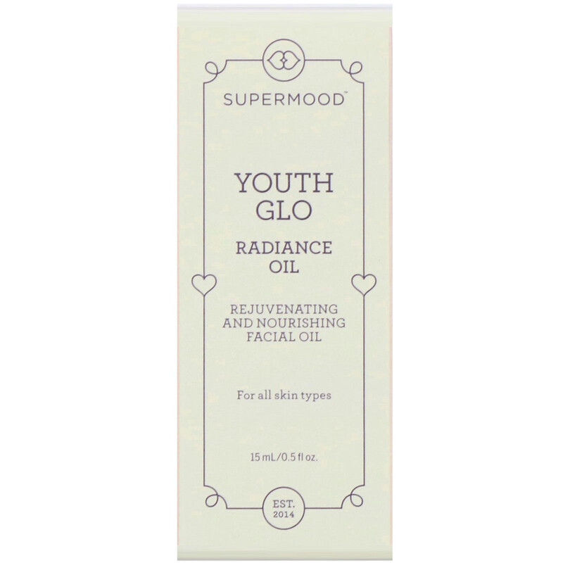 Supermood, Youth Glo, Radiance Oil, 0,5 fl oz (15 ml)