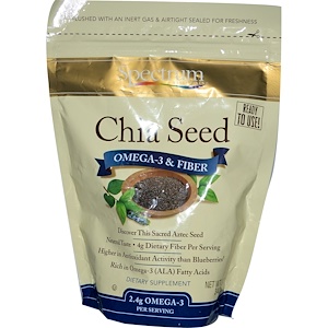 Спектрум Эссеншэлс, Chia Seed, Omega-3 & Fiber, 12 oz (340 g) отзывы