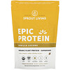 Sprout Living, Epic Protein, Organic Plant Protein + Superfoods, Vanilla Lucuma, 1 lb (455 g)