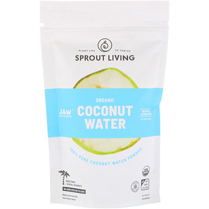 Отзывы о Спроут Ливинг, Organic Coconut Water Powder, 8 oz (225 g)