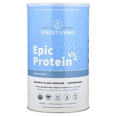 Epic Protein®, органічний рослинний білок і суперфуди, класичний, 912 г (2 фунти)