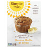 Simple Mills, Naturalmente sem glúten, Mistura de farinha de amêndoa, Muffin e pão de banana, 9 oz (255 g)