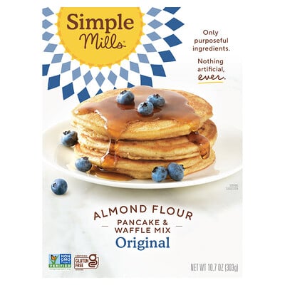 

Simple Mills Almond Flour Pancake & Waffle Mix Original 10.7 oz (303 g)