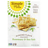 Simple Mills, Almond Flour Crackers, Cracker aus Mandelmehl, Rosmarin und Meersalz, 120 g (4,25 oz.)