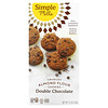 Simple Mills, Galletas crujientes de harina de almendras, Doble chocolate, 156 g (5,5 oz)