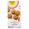 Simple Mills, Crunchy Almond Flour Cookies, knusprige Mandelmehlplätzchen, Zimt, 156 g (5,5 oz.)