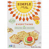 Simple Mills, Sprouted Seed Crackers, Everything, 4.25 oz (120 g)