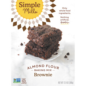 Отзывы о Simple Mills, Naturally Gluten-Free, Almond Flour Mix, Brownie, 12.9 oz (368 g)