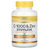 Super Nutrition‏, SimplyOne، فيتامين جـ-1000 وزنك لدعم الجهاز المناعي، 120 كبسولة نباتية