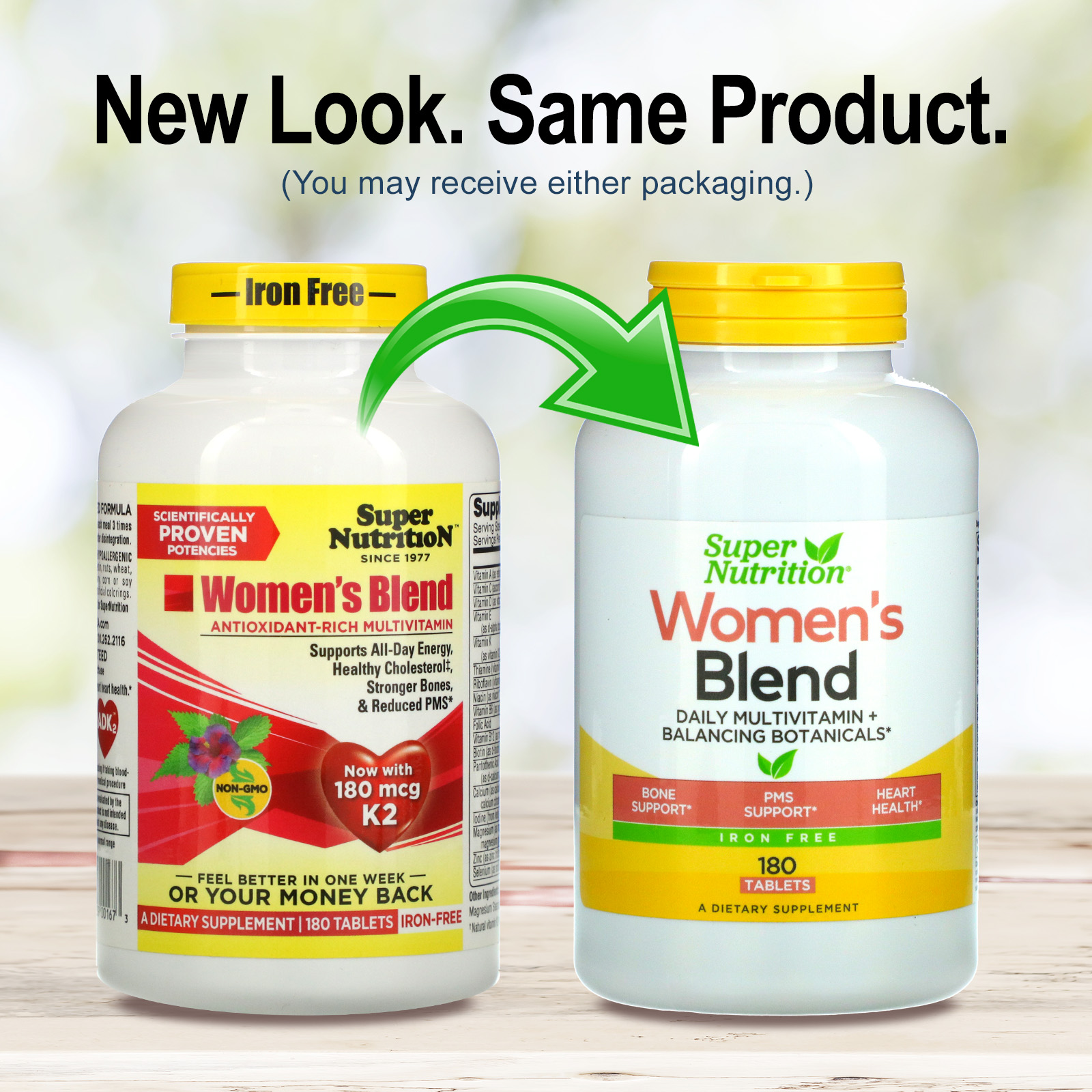 Super Nutrition, Women's Blend, Daily Multivitamin Plus Balancing ...