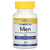 Super Nutrition, SimplyOne, Pria, Multivitamin + Herba Pendukung, 90 Tablet