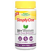 Super Nutrition‏, SimplyOne، 50+ Women، فيتامينات متعددة بالقوة الثلاثية، خالي من الحديد، 30 قرص