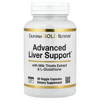 California Gold Nutrition, Προηγμένη Υποστήριξη Ήπατος με Εκχύλισμα Γαϊδουράγκαθου, L-Γλουταθειόνη, Άλφα Λιποϊκό Οξύ και Εκχύλισμα Κουκουτσιών Σταφυλιού, 90 Φυτικές Κάψουλες