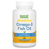 Super Nutrition, Omega-3 Fish Oils,  1,000 mg, 90 Fish Softgels