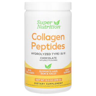 Super Nutrition, Collagen Peptides, Chocolate, 13.33 oz (378 g)