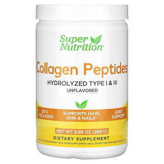 Super Nutrition, Collageenpeptiden, ongeparfumeerd, 280 g