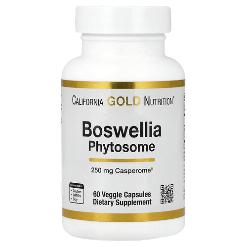 California Gold Nutrition ボスウェリア セラータ フィトソーム サンフラワーレシチン 250mg ベジカプセル60粒