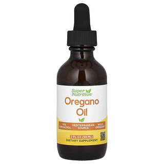 Super Nutrition, Oreganoolja, 40 mg, 59 ml
