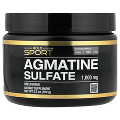 Sport, сульфат агматину, без добавок, 100 г