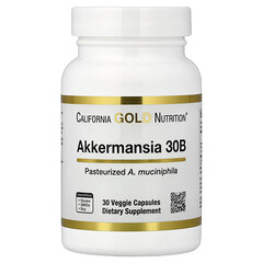 Akkermansia 30B, акермансія, 30 вегетаріанських капсул (150 мг у капсулі)