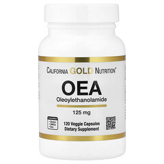 OEA (олеоїлетаноламід), 125 мг, 120 вегетаріанських капсул