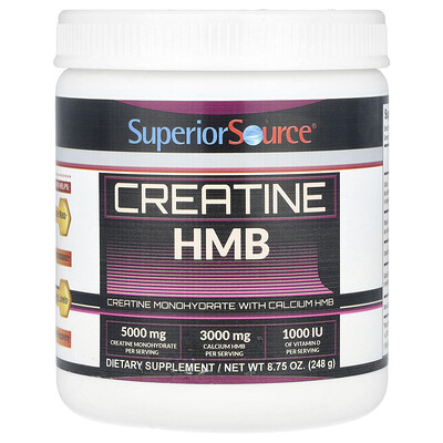 Superior Source  Creatine HMB  8.75 oz (248 g)