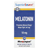 Mélatonine, 10 mg, 100 comprimés à dissolution instantanée MicroLingual®