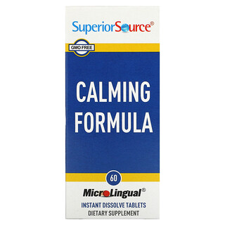 Superior Source, Calming Formula, 60 MicroLingual Instant Dissolve Tablets
