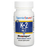 Superior Source, витамин K2, 500 мкг, 60 быстрорастворимых таблеток MicroLingual