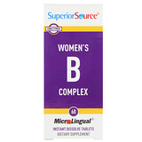Superior Source, Women’s B Complex, 60 MicroLingual Instant Dissolve Tablets отзывы