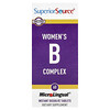Women's B Complex, 60 MicroLingual® Instant Dissolve Tablets