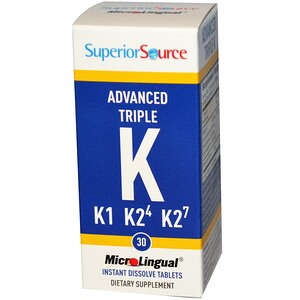 Отзывы о Супер Сорс, Advanced Triple K, 30 MicroLingual Instant Dissolve Tablets
