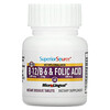 Superior Source, метилкобаламин (витамин B-12), витамин B-6 и фолиевая кислота, 60 быстрорастворимых таблеток MicroLingual