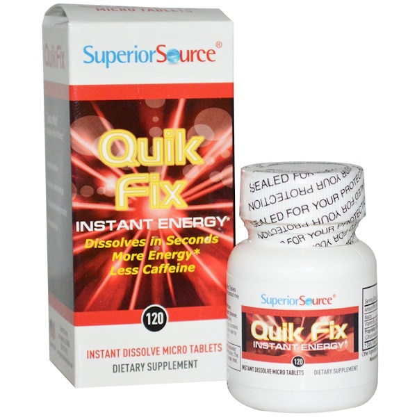 Superior Source, Quik Fix, 120 Tablets iHerb