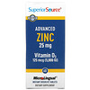 Superior Source‏, Advanced Zinc, Vitamin D3, 60 MicroLingual Instant Dissolve Tablets