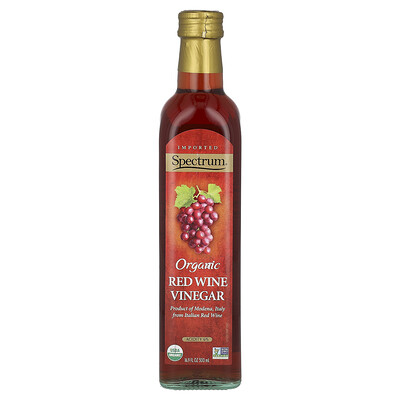 Spectrum Culinary, Organic Red Wine Vinegar, 16.9 fl oz (500 ml)