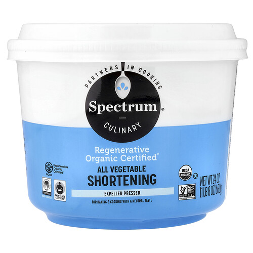 Spectrum Culinary, All Vegetable Bio-Shortening, 680 g