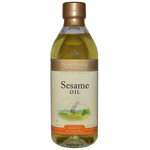 Отзывы о Спектрум Натуралс, Sesame Oil, Refined, 16 fl oz (473 ml)