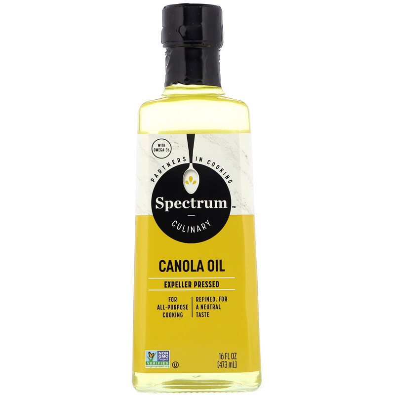Spectrum Culinary, Canola Oil, Expeller Pressed, 16 fl oz (473 ml) iHerb