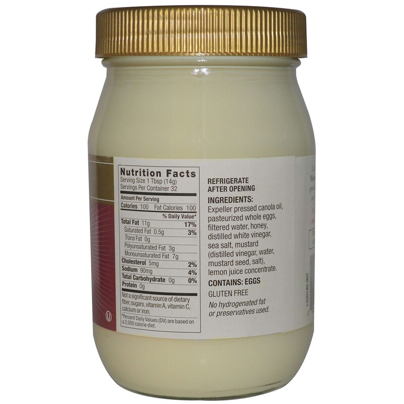 Spectrum Culinary, Canola Mayonnaise, 16 fl oz (473 ml) iHerb