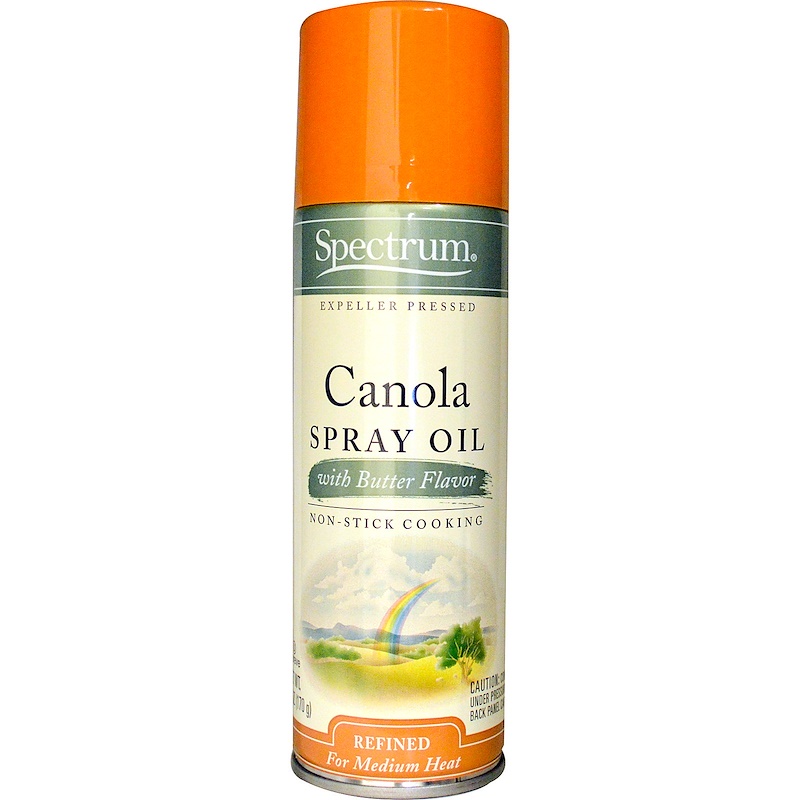 Spectrum Culinary, Canola Spray Oil with Butter Flavor, 6 oz (170 g) iHerb