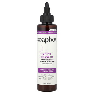 Soapbox, Oh My Growth, Pemanjangan Vitamin Booster, 5 fl oz (147 ml)