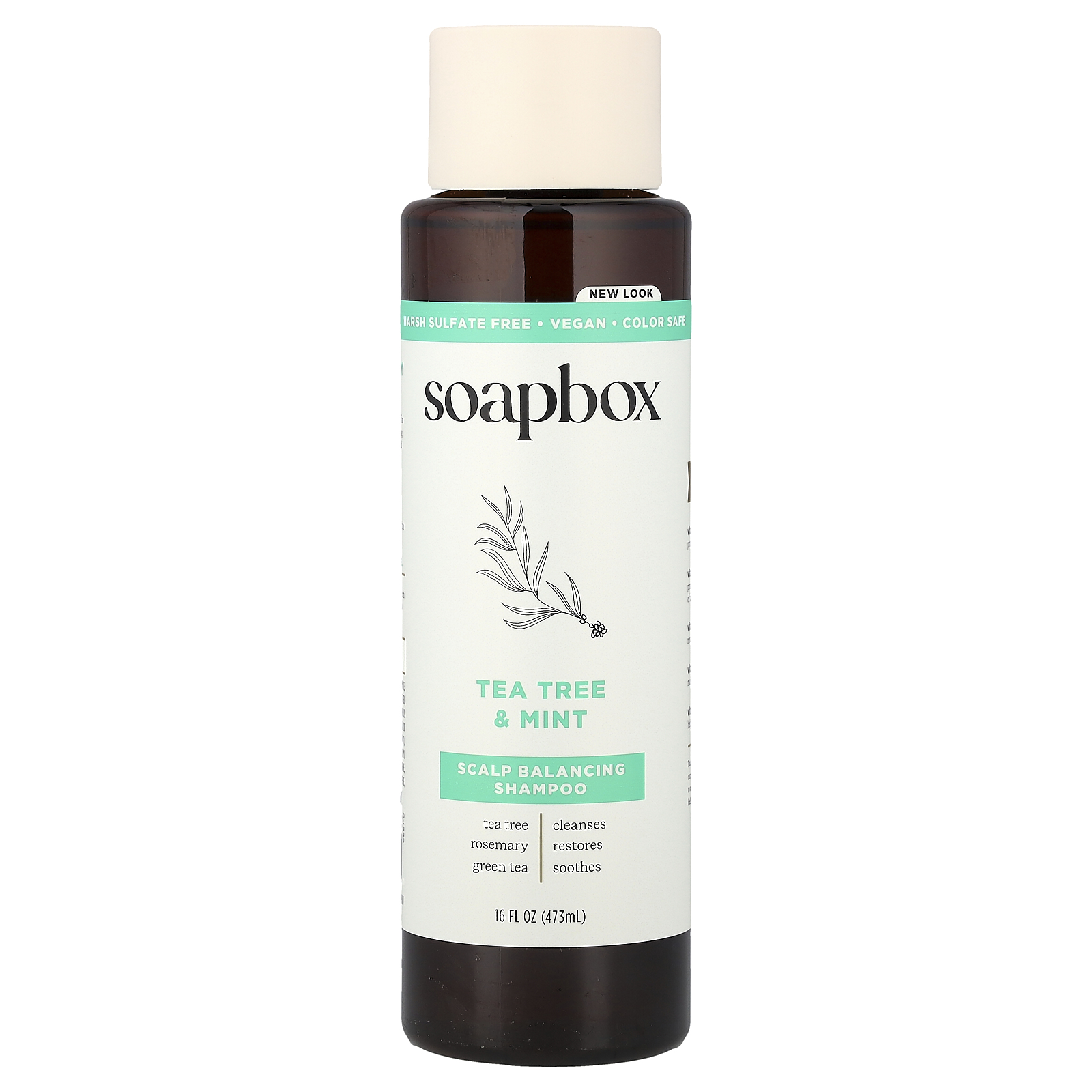 Tea Tree Tiefenreinigendes Shampoo, Reinigen & Reinigen, 16 fl oz (473 ml) - Bild 1 von 3